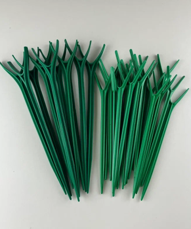 Набор Подставка опора Рогатка для растений и клубники h 30 см 20 шт, Подставка опора Рогатка для растений и клубники h 24 см 20 шт Благодатное Земледелие