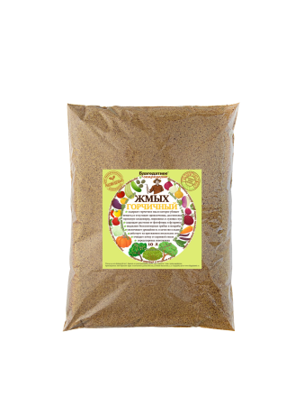 Удобрение для растений Горчичный жмых для огорода 10 л Благодатное земледелие