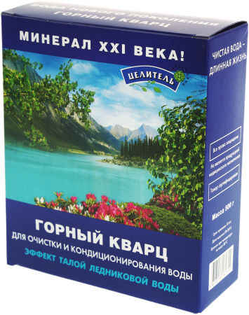 Активатор воды Горный кварц для очистки воды 400 гр Природный Целитель