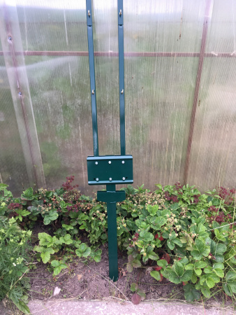 Подвижная шпалера для малины Веер Зеленая комплект из 2 шт PEKGDSM МС-Про