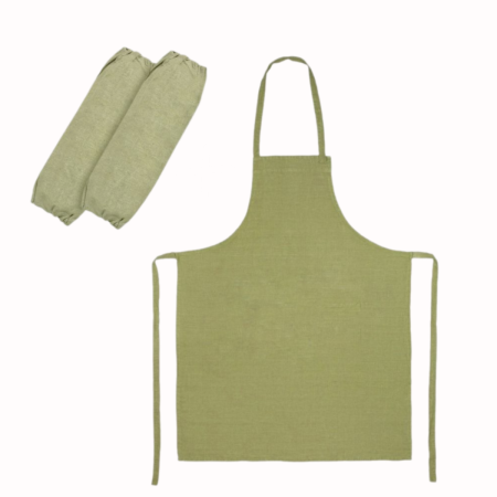 Набор фартук и нарукавники брезентовые садовые