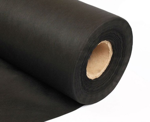 Спанбонд укрывной материал СУФ 60г/кв.м ширина 3,2м 1пог.м.на отрез черный