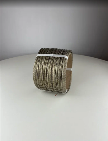 Трос металлополимерный ПР 2 мм прозрачный 100 м Благодатное земледелие