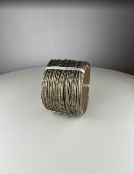 Трос металлополимерный ПР 2 мм прозрачный 100 м Благодатное земледелие