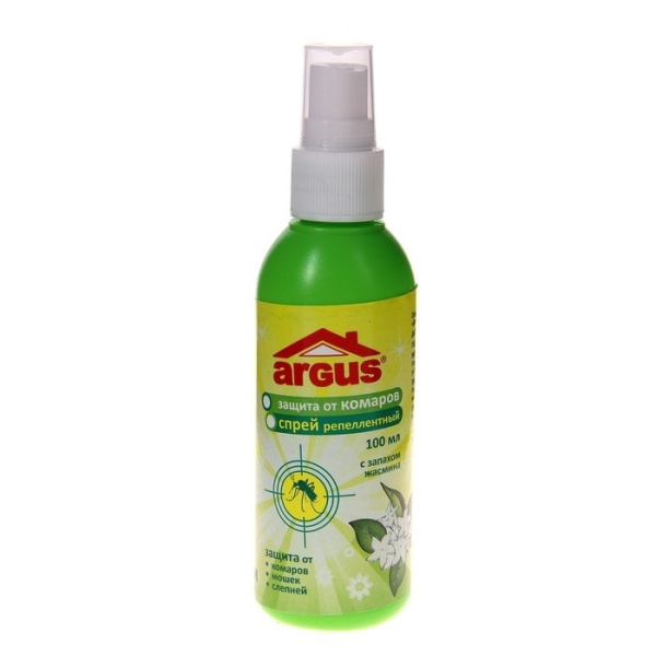 ARGUS Лосьон-спрей репеллентный от комаров для открытых частей тела от 3х лет 100 мл