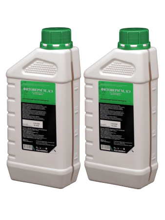 Средство защиты растений Фитоверм М 2 г/л КЭ, 2 шт по 1000 мл