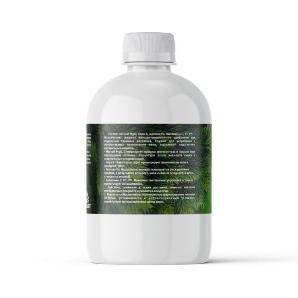 Удобрение Пуршат-М концентрат для хвойных и декоративных 0,5 л