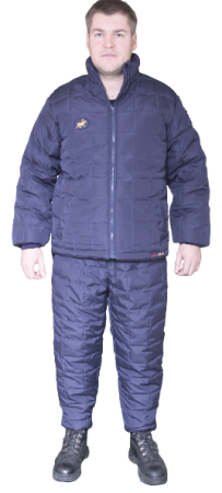 Костюм Универсальный Северянин с оленьей шерстью синий