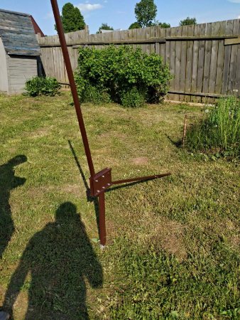 Подвижная шпалера для малины Веер Коричневая комплект из 2 шт PEKGDSM МС-Про