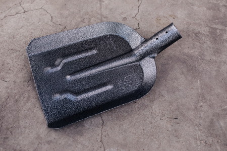 Лопата совковая с рёбрами жесткости ЛСП 19596-87 сталь 65 г мрамор