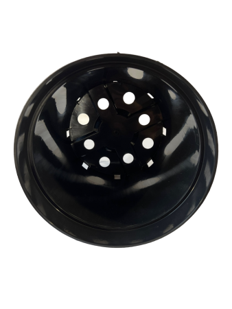 Горшок ЗД22Ц 5,0 л 22х17,5 см черный, литьё