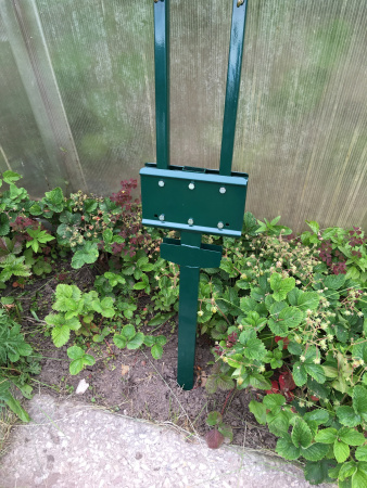 Подвижная шпалера для малины Веер Зеленая комплект из 2 шт PEKGDSM МС-Про