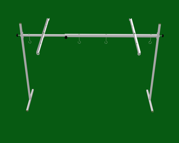 Подставка под фитолампы Светец металлическая раздвижная от 70 см до 125 см МС-Про