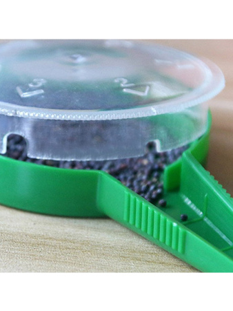 Набор инструментов для посадки и пикировки рассады, сеялка дозатор, вилка, конус по 2 шт