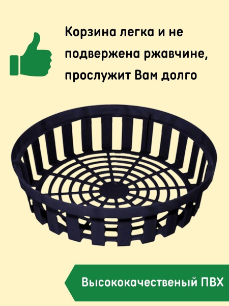 Корзина для луковичных круглая набор 15 шт