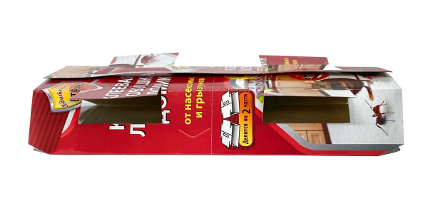 Бдительный СТРАЖ клеевая ловушка от насекомых, грызунов 2 в 1 домик