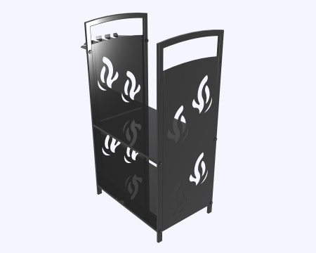 Дровница металлическая Жар для дров МС-Про