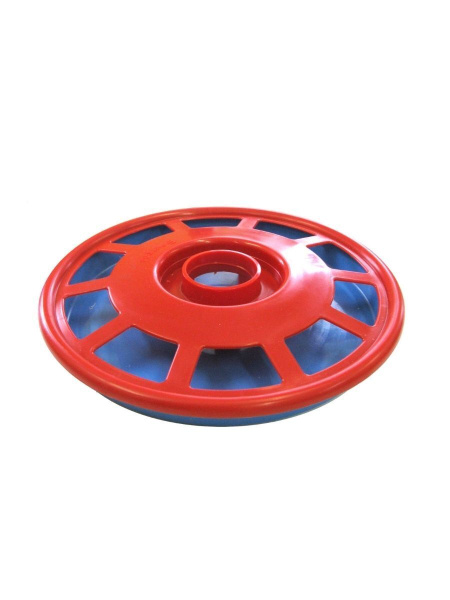 Набор Кормушка для домашней птицы под банку 3 шт и Поилка Ряба под бутылку 5 л 3 шт