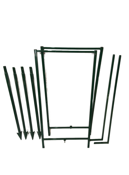 Опора для малины разборная Зеленая 150*50*2 см комплект из 2 шт PEKGDSM МС-Про