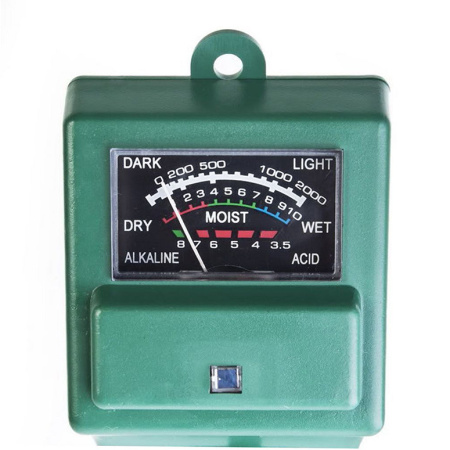 Измеритель 3 в 1 влажности, кислотности, освещенности почвы ETP-301 Грин Бэлт