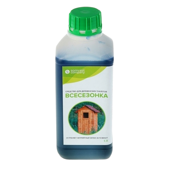 ВДТ №1. Средство ВСЕСЕЗОНКА для Деревенских туалетов фасовка 1 литр