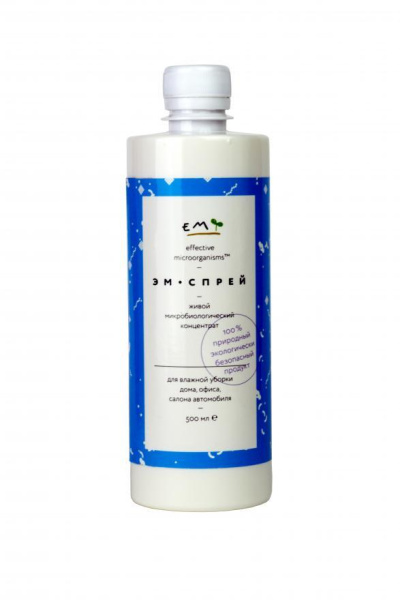 Средство для уборки помещений ЭМ-спрей 0,5 л