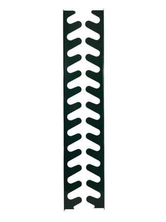 Держатель настенный для садовых инструментов Гребенка зелёный МС-Про