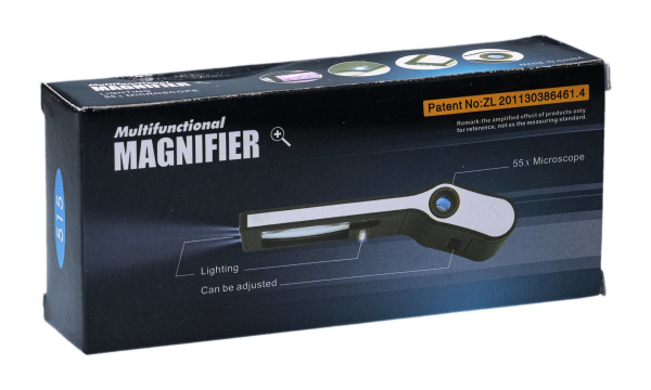 Многофункциональная лупа-микроскоп Magnifier с подсветкой