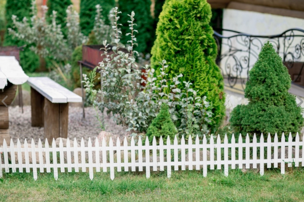 Забор декоративный GOTIKA №3 310 см 7 шт белый Забор декоративный GOTIKA №3 310 см 7 шт белый