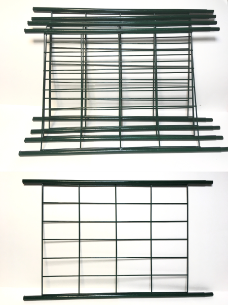 Арка садовая металлическая разборная Сетка h 250 см, зеленая