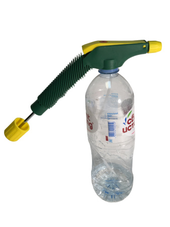 Опрыскиватель садовый помповый для пластиковых бутылок 1,5-2 л, 2 шт